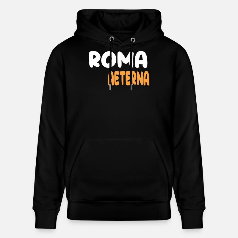 Roma Aeterna - Sweat à capuche bio CRUISER Stanley/Stella Unisexe - noir