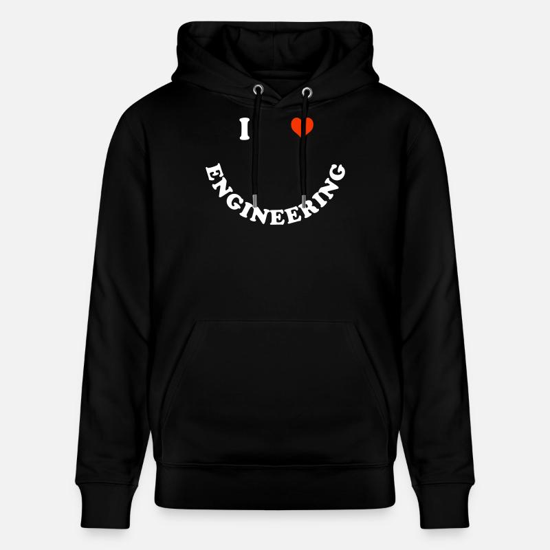 Engineer - Stanley/Stella CRUISER Unisex Organic Hoodie - black