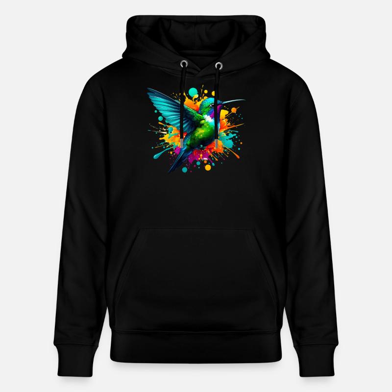 Colibri - Sweat à capuche bio CRUISER Stanley/Stella Unisexe - noir