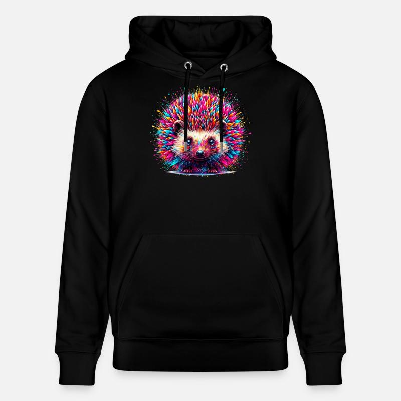 Hérisson - Sweat à capuche bio CRUISER Stanley/Stella Unisexe - noir