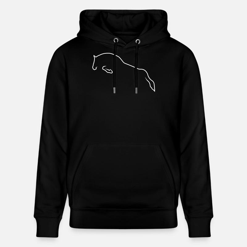 Springpferd - Stanley/Stella Unisex Bio-Hoodie CRUISER  - Schwarz