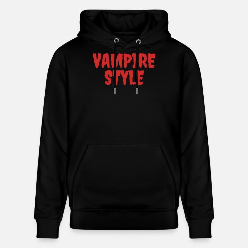 Style vampire Conception graphique ludique - Sweat à capuche bio CRUISER Stanley/Stella Unisexe - noir