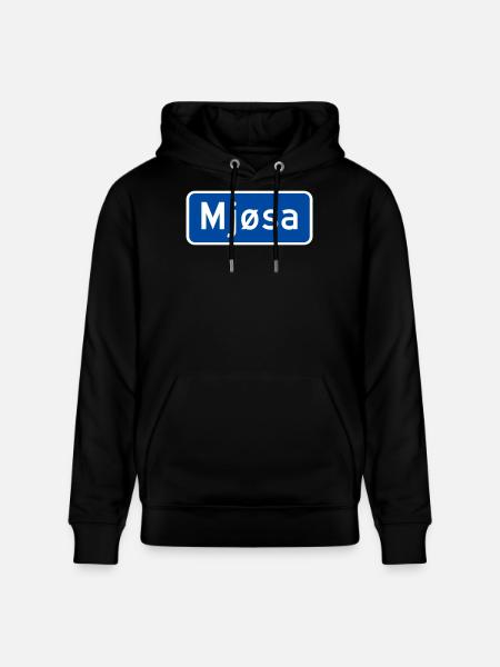 Lake Mjøsa - Stanley/Stella CRUISER Unisex Organic Hoodie - black