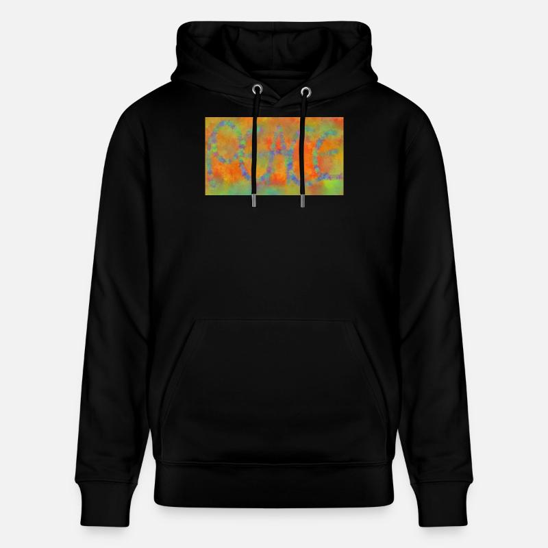 peace - Sweat à capuche bio CRUISER Stanley/Stella Unisexe - noir