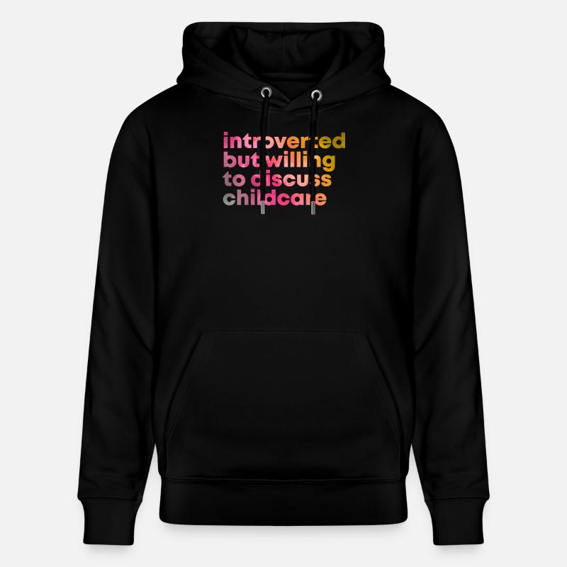 Garde d’enfants - Sweat à capuche bio CRUISER Stanley/Stella Unisexe - noir