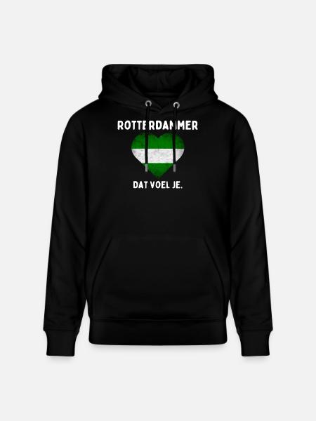 Rotterdammer - Sweat à capuche bio CRUISER Stanley/Stella Unisexe - noir