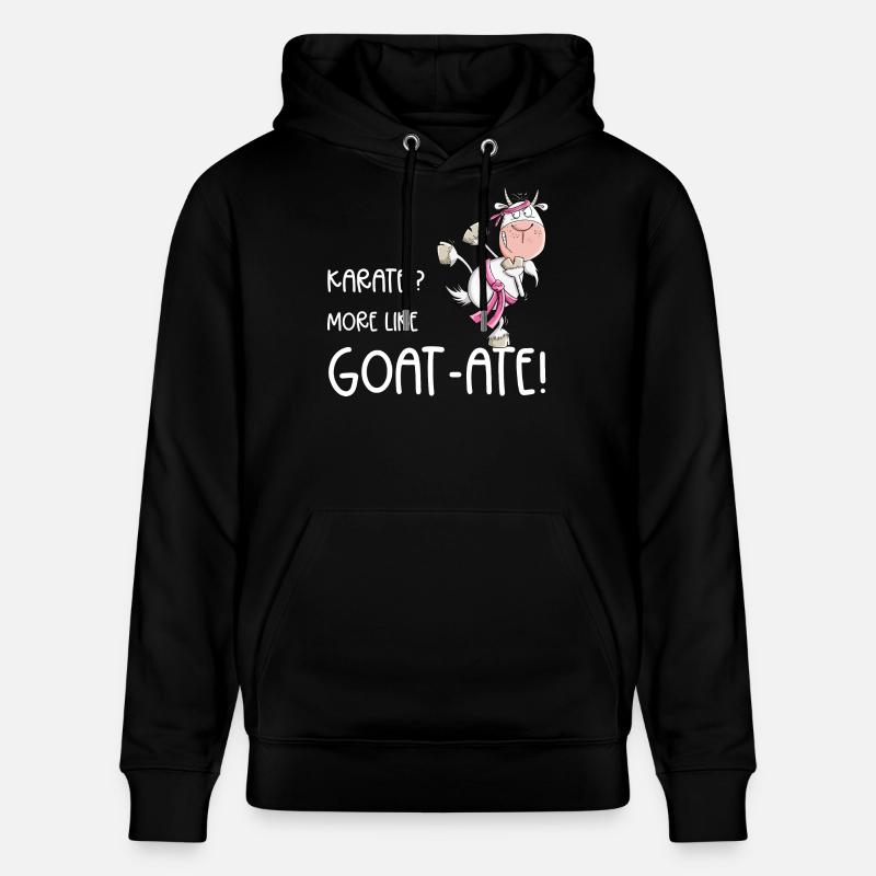 Karaté Goat Arts Martiaux Dicton - Sweat à capuche bio CRUISER Stanley/Stella Unisexe - noir