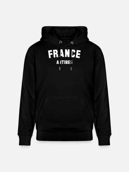 ANTIBES France Frankreich - Stanley/Stella CRUISER Unisex Organic Hoodie - black