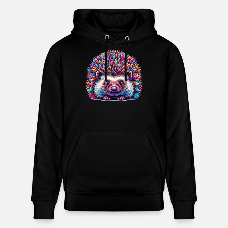 Igel - Stanley/Stella Unisex Bio-Hoodie CRUISER - Schwarz