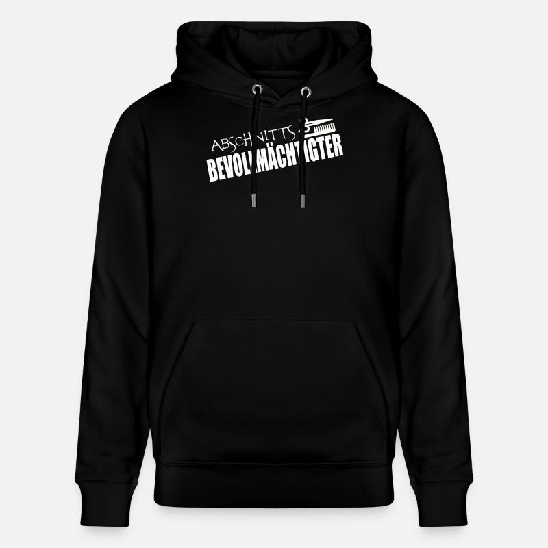 REPRÉSENTANT DE SECTION - Sweat à capuche bio CRUISER Stanley/Stella Unisexe - noir