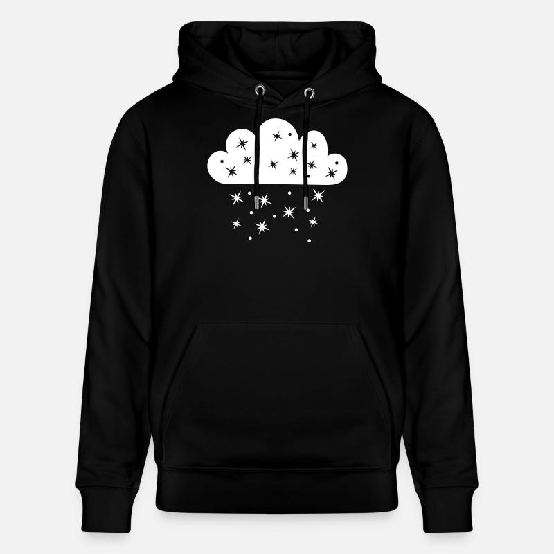 Wolke Sternenfall - Stanley/Stella Unisex Bio-Hoodie CRUISER  - Schwarz