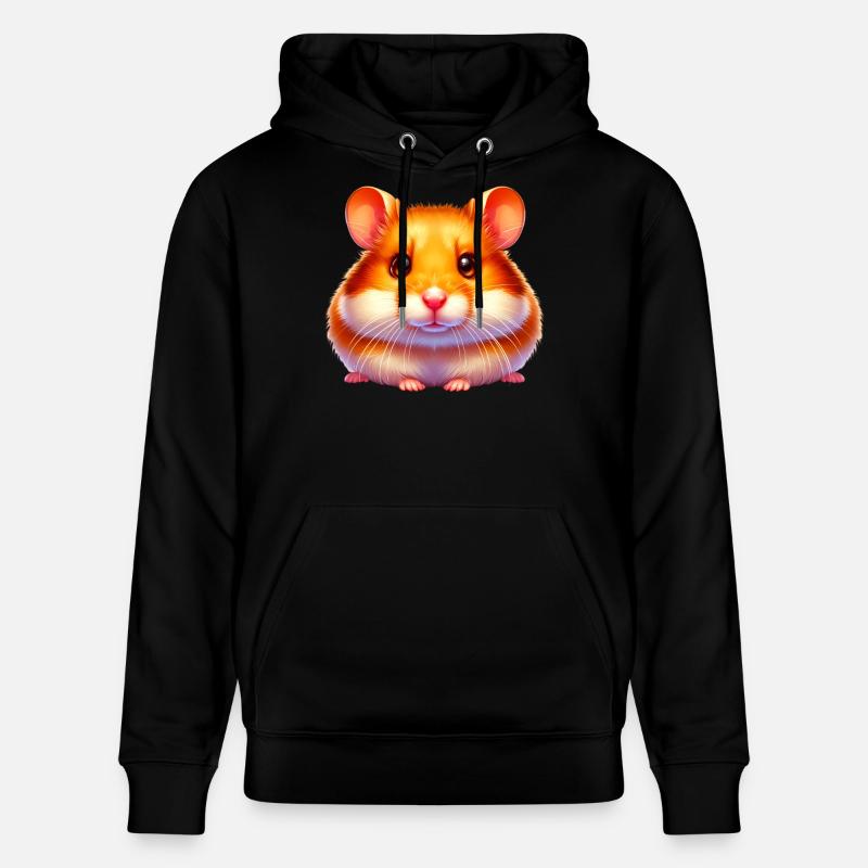 Hamster - Stanley/Stella Unisex Bio-Hoodie CRUISER  - Schwarz
