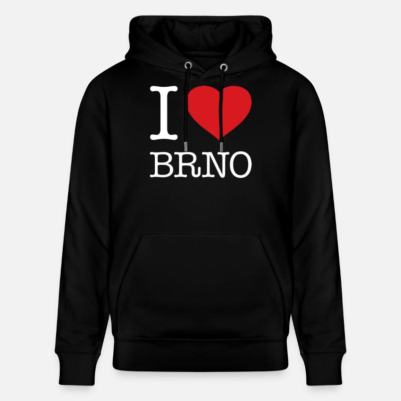 J’ADORE BRNO - Sweat à capuche bio CRUISER Stanley/Stella Unisexe - noir