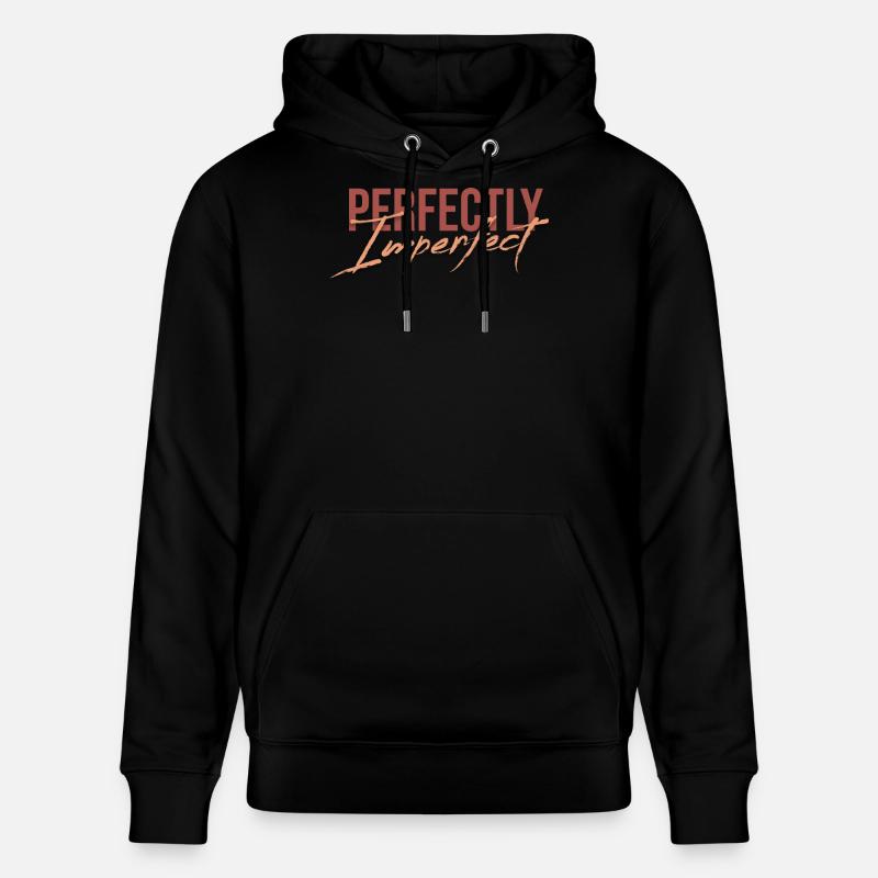 Parfaitement imparfait - Sweat à capuche bio CRUISER Stanley/Stella Unisexe - noir