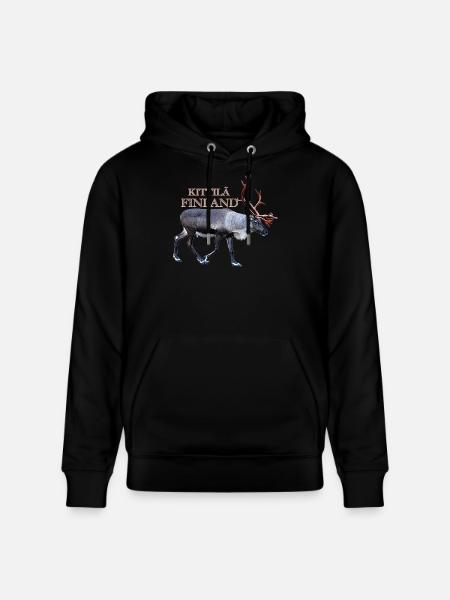 Kittilä - Stanley/Stella Unisex Bio-Hoodie CRUISER - Schwarz