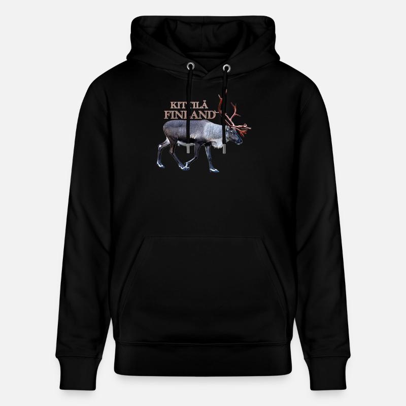 Kittila - Sweat à capuche bio CRUISER Stanley/Stella Unisexe - noir