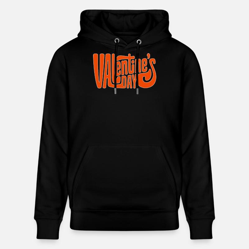 Saint-Valentin - Sweat à capuche bio CRUISER Stanley/Stella Unisexe - noir