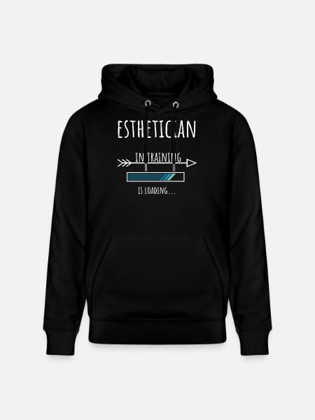 Esthetician in Training Profession Gift - Stanley/Stella CRUISER Unisex Organic Hoodie - black