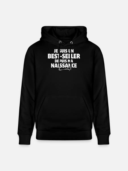 Perfection, I'm perfect, perfect - Stanley/Stella CRUISER Unisex Organic Hoodie - black