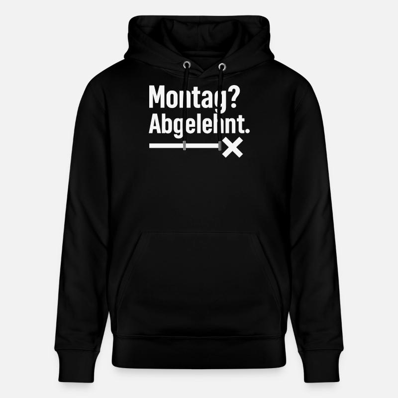Une incursion visuelle - Sweat à capuche bio CRUISER Stanley/Stella Unisexe - noir