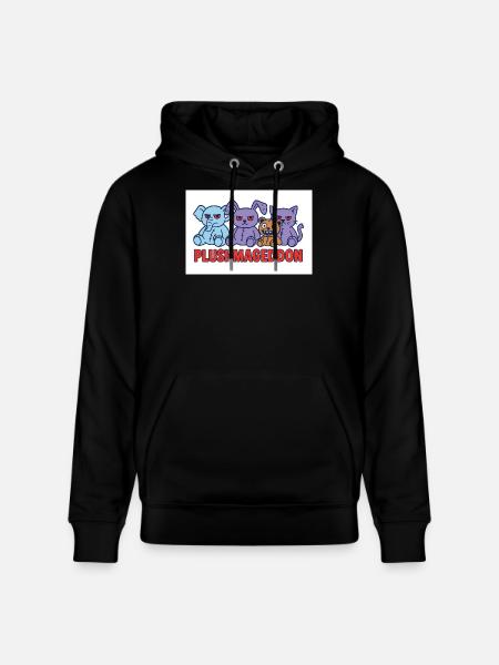 Plushmageddon - Stanley/Stella Unisex Bio-Hoodie CRUISER - Schwarz