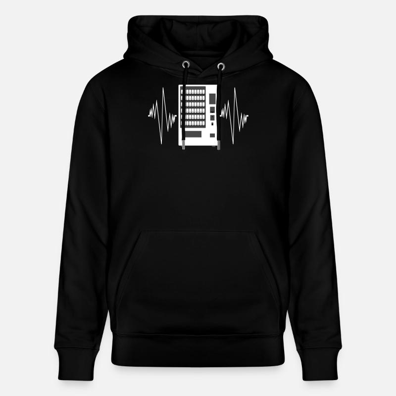Snack Vending Machine Touchscreen Pulse - Stanley/Stella CRUISER Unisex Organic Hoodie - black