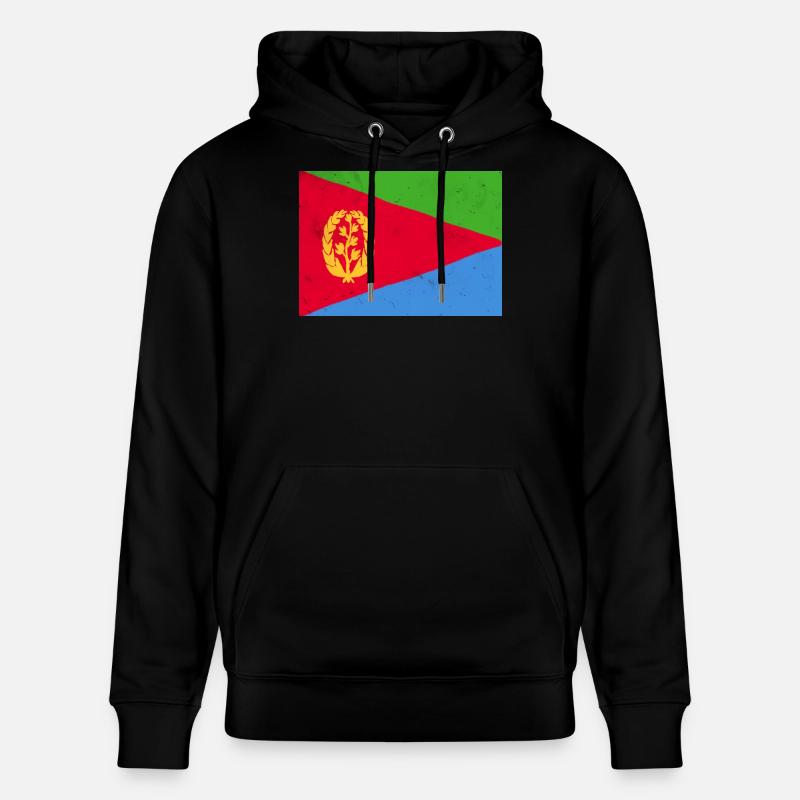 Drapeau érythréen – Identité africaine - Sweat à capuche bio CRUISER Stanley/Stella Unisexe - noir