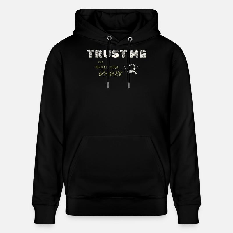 Un gars qui sait tout - Sweat à capuche bio CRUISER Stanley/Stella Unisexe - noir