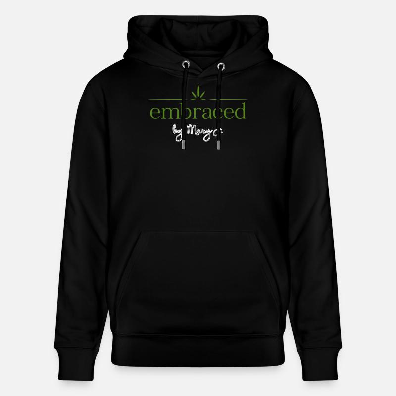 embraced - Stanley/Stella Unisex Bio-Hoodie CRUISER  - Schwarz