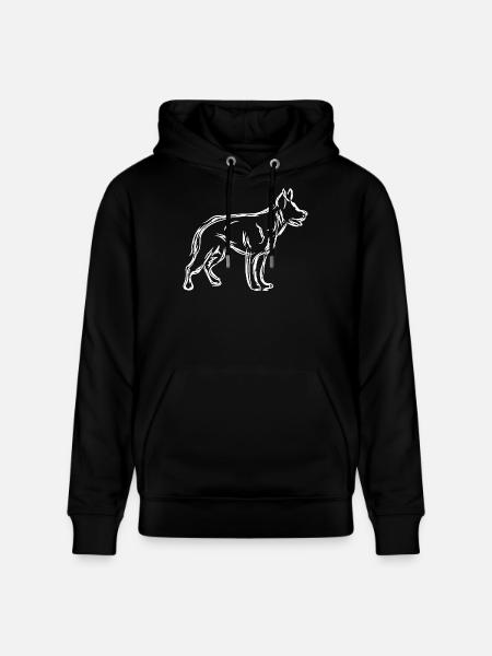 Sheepdog - Stanley/Stella CRUISER Unisex Organic Hoodie - black