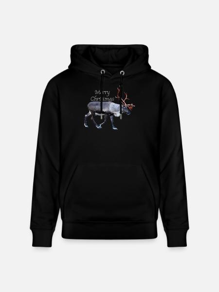 Joyeux Noël - Sweat à capuche bio CRUISER Stanley/Stella Unisexe - noir