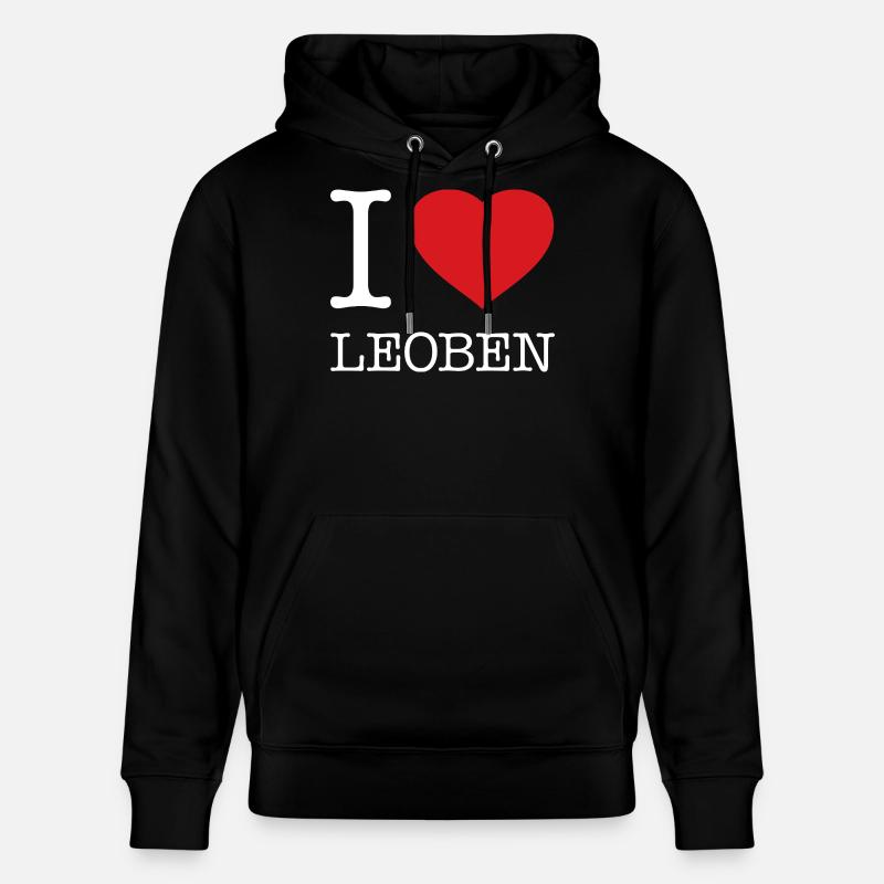 J’adore Leoben - Sweat à capuche bio CRUISER Stanley/Stella Unisexe - noir