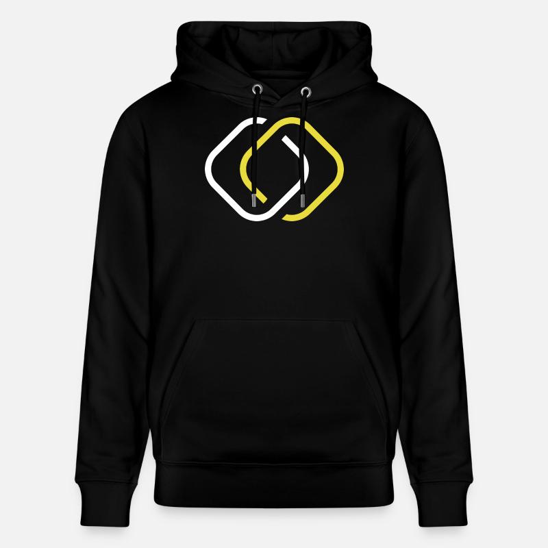 Logo PixB - Sweat à capuche bio CRUISER Stanley/Stella Unisexe - noir