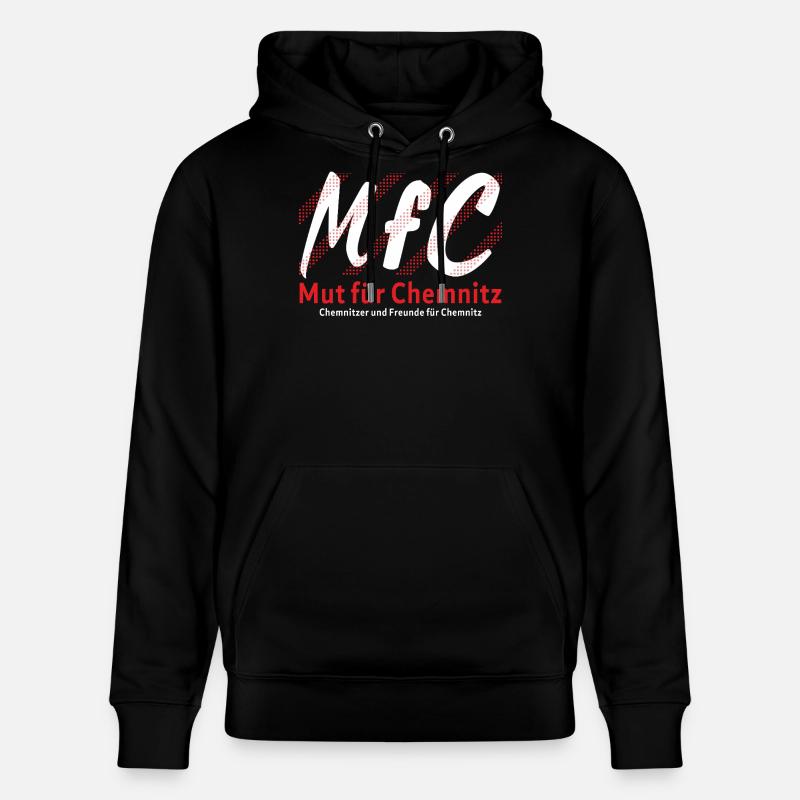 Chemnitz Courage pour Chemnitz - Sweat à capuche bio CRUISER Stanley/Stella Unisexe - noir