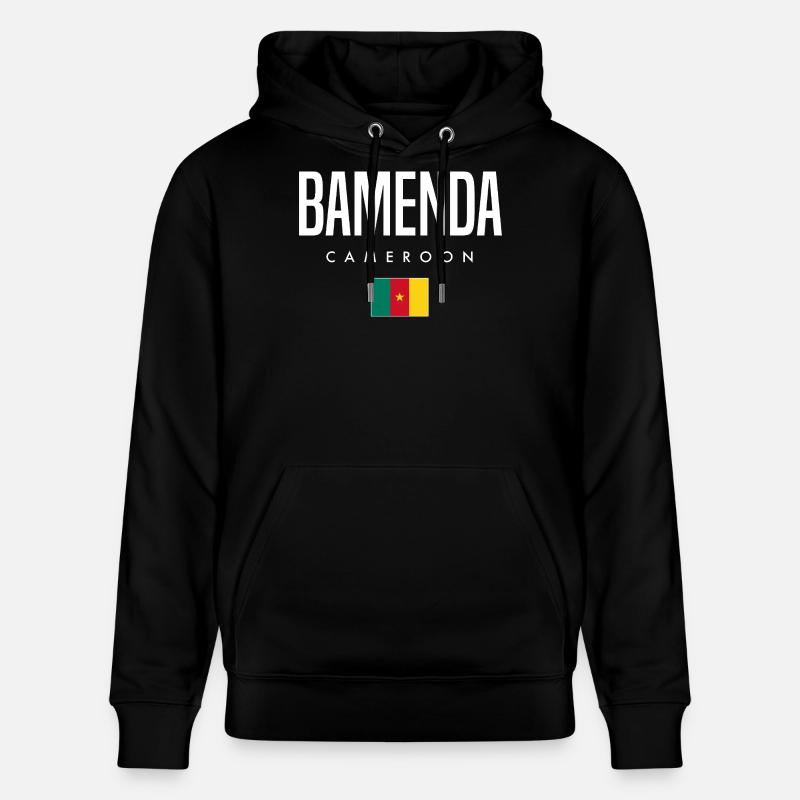 Bamenda Cameroun Cameroun - Sweat à capuche bio CRUISER Stanley/Stella Unisexe - noir