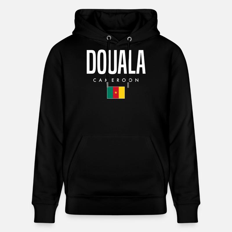 Douala Cameroun Cameroun - Sweat à capuche bio CRUISER Stanley/Stella Unisexe - noir