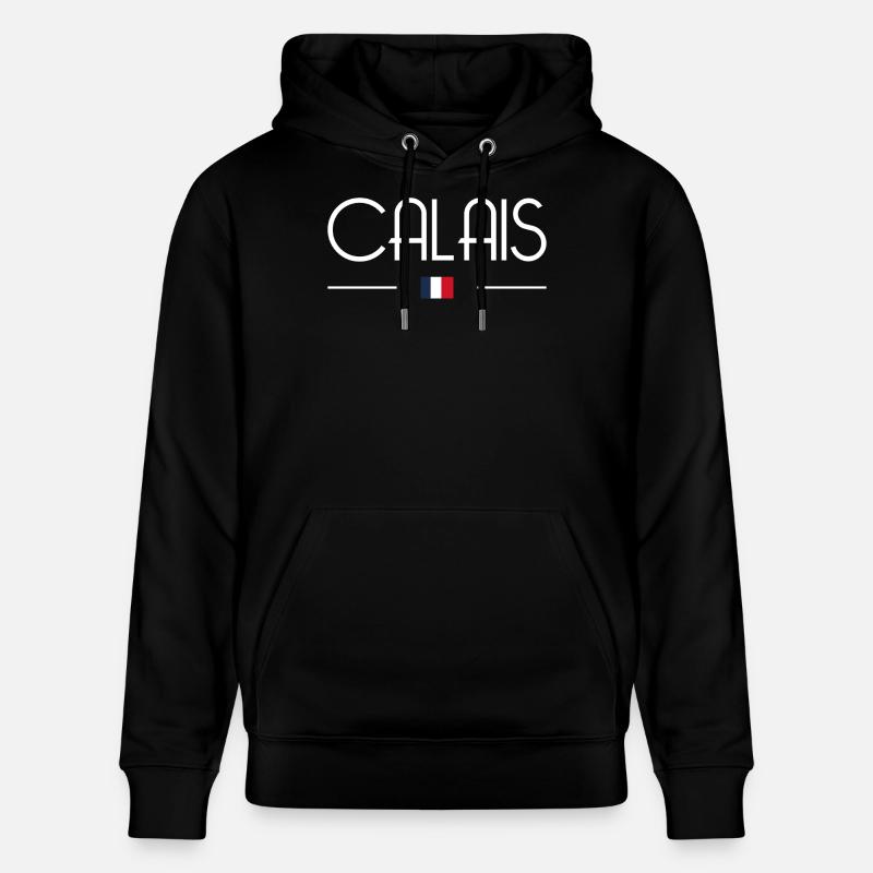 Calais - Sweat à capuche bio CRUISER Stanley/Stella Unisexe - noir