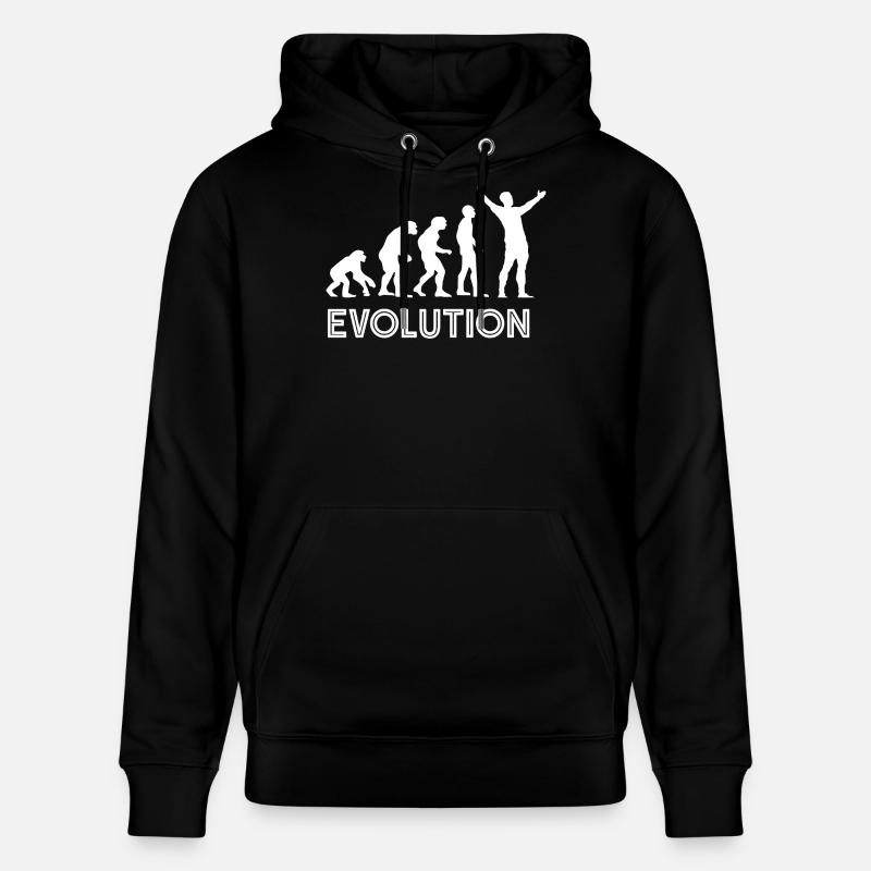 Jude Evolution  - Sweat à capuche bio CRUISER Stanley/Stella Unisexe - noir