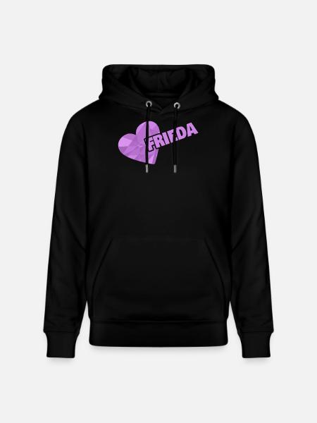 Frieda comme une couronne - Sweat à capuche bio CRUISER Stanley/Stella Unisexe - noir