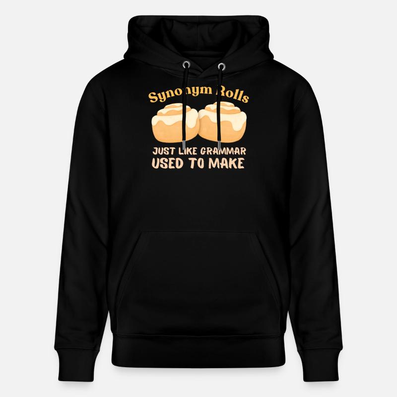 Synonym Rolls Grammatik Humor Design - Stanley/Stella Unisex Bio-Hoodie CRUISER  - Schwarz