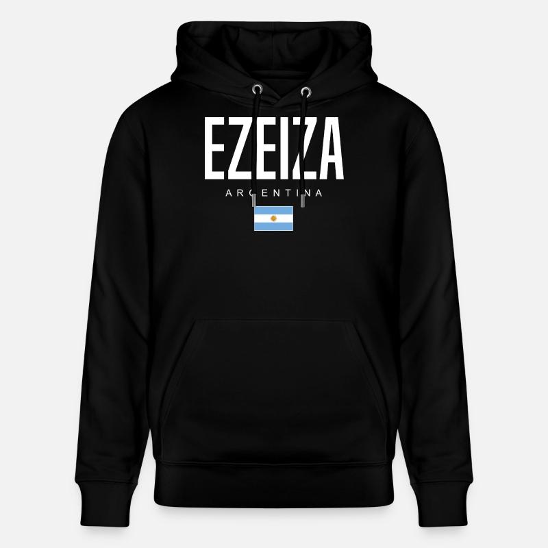 Ezeiza Argentine Argentin - Sweat à capuche bio CRUISER Stanley/Stella Unisexe - noir