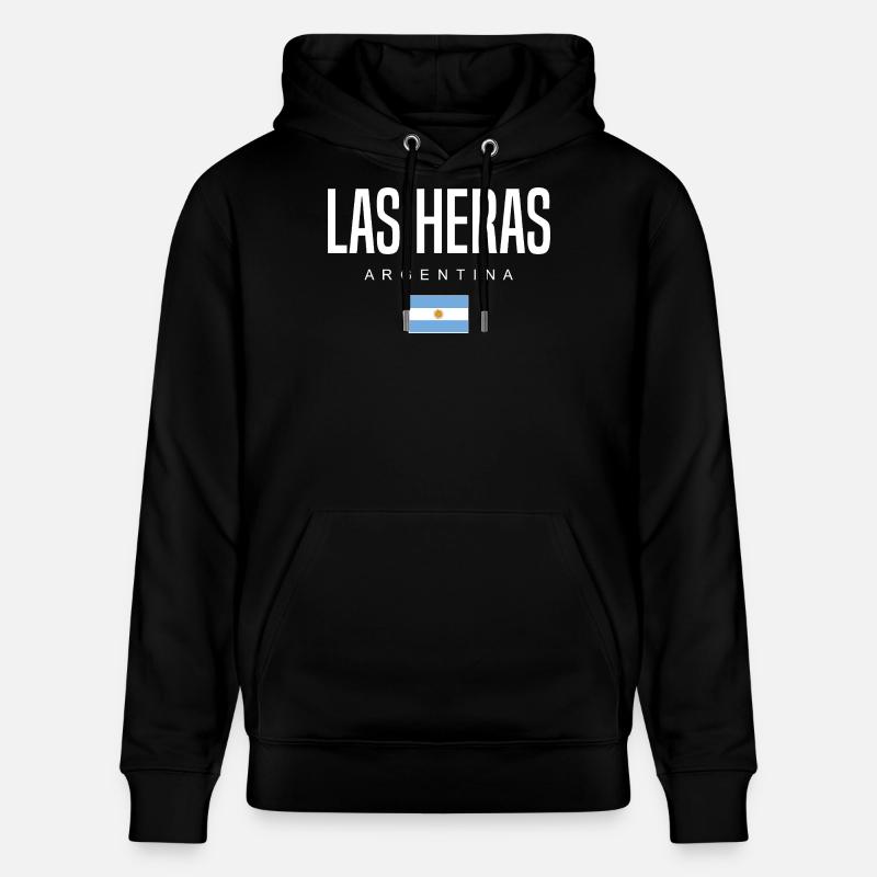 Las Heras Argentine Argentins - Sweat à capuche bio CRUISER Stanley/Stella Unisexe - noir