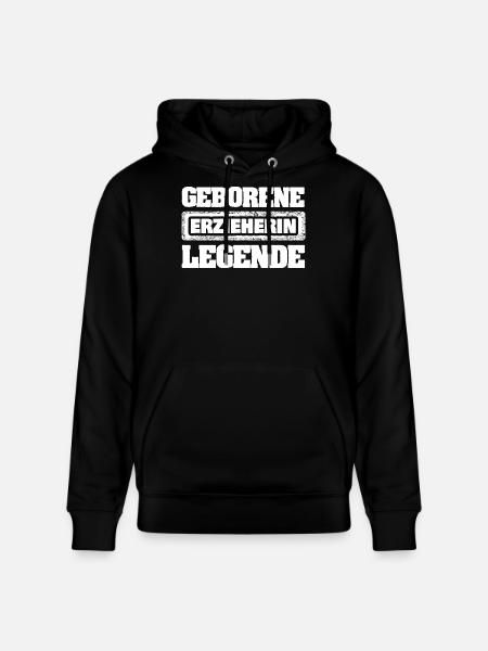 Profession: Educator - Stanley/Stella CRUISER Unisex Organic Hoodie - black