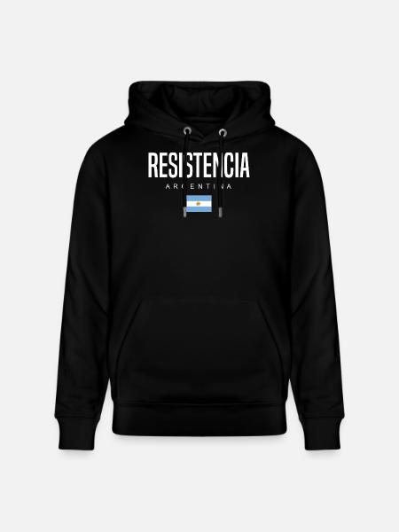Resistencia Argentina Argentinians - Stanley/Stella CRUISER Unisex Organic Hoodie - black