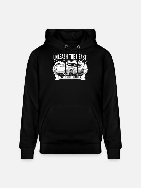 Libérez la bête - Sweat à capuche bio CRUISER Stanley/Stella Unisexe - noir