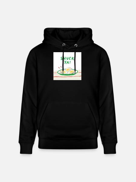 Lustiges Austern  Design - Stanley/Stella Unisex Bio-Hoodie CRUISER  - Schwarz