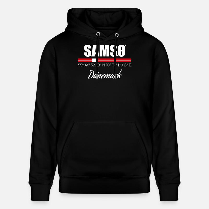 Samso - Sweat à capuche bio CRUISER Stanley/Stella Unisexe - noir