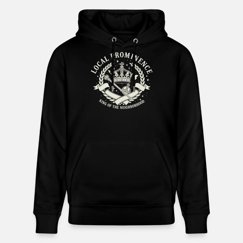 Roi du quartier - Sweat à capuche bio CRUISER Stanley/Stella Unisexe - noir