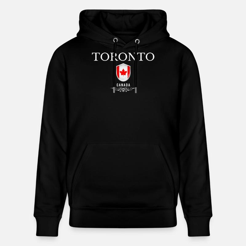 Toronto Canada, souvenir Toronto - Sweat à capuche bio CRUISER Stanley/Stella Unisexe - noir