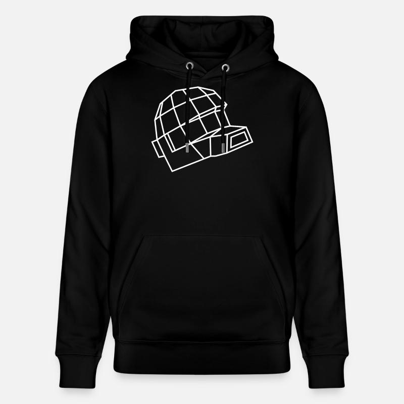 Daft Helm – Electro, Dance & Robot Style - Stanley/Stella Unisex Bio-Hoodie CRUISER - Schwarz
